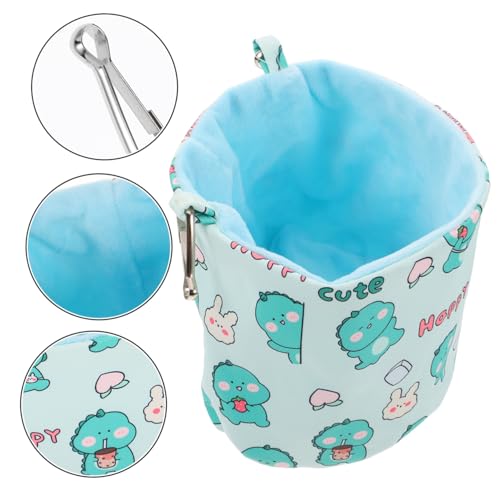 WOONEKY Hamster Hängematte aus Canvas Warmes Dickes Kuschelnest für Kleine Nagetiere Wie Meerschweinchen und Zwerghamster Sicherer Schlafplatz und Versteck für Haustiere im Winter von WOONEKY