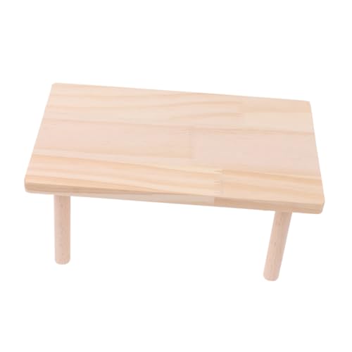 WOONEKY Hamster-Spielplatz-ständer Drehbare Leiter Holzplattform-rampen in Zonen Unterteilter Käfig Für Kleintiere von WOONEKY
