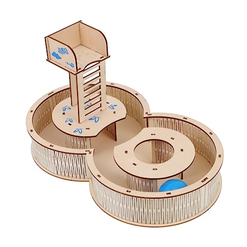 WOONEKY Unterhaltsames Haustier-Labyrinth-Spielzeug Aus Holz Für Hamster Mäuse Und Kleintiere Sicheres Und Lustiges Übungsspielzeug Zum Treppensteigen Zufällige Farbe WOONEKY Unterhaltsames Haustier-Labyrinth-Spielzeug Aus Holz Für Hamster Mäuse Und Kleintiere Sicheres Und Lustiges Übungsspielzeug Zum Treppensteigen Zufällige Farbe von WOONEKY