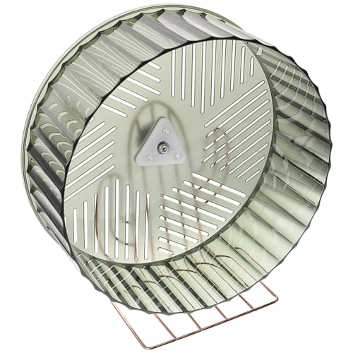WOONEKY Hamster Laufrad Spielzeug, Stabiles Hamsterrad, Hamsterbedarf, Übungsrad, Laufräder Für Chinchillas, Silence Hamster Wheel Cage, Chinchilla Rad Spielzeug, Kleintier Rad von WOONEKY