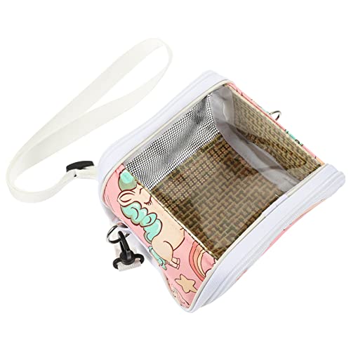 WOONEKY Kompakte Haustier Tragetasche Hamster Reisetasche Ratte Träger für Ausflüge WOONEKY Kompakte Haustier Tragetasche Hamster Reisetasche Ratte Träger für Ausflüge von WOONEKY
