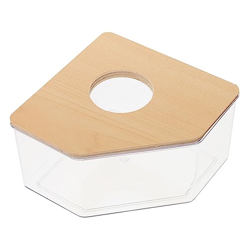 WOONEKY Hamster Sandbad Sandkasten und Toilette Transparent Große Badebox für Hamster Chinchilla und Kleine Haustiere Mehrfach nutzbares Sandbad Behälter Multifunktional WOONEKY Hamster Sandbad Sandkasten und Toilette Transparent Große Badebox für Hamster Chinchilla und Kleine Haustiere Mehrfach nutzbares Sandbad Behälter Multifunktional von WOONEKY