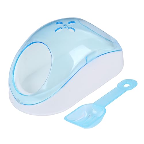 WOONEKY Innovatives Sandbad Für Haustiere Chinchilla Hamster Mit Schaufel Himmel Leicht Zu Reinigen Zufällige Farbe WOONEKY Innovatives Sandbad Für Haustiere Chinchilla Hamster Mit Schaufel Himmel Leicht Zu Reinigen Zufällige Farbe von WOONEKY
