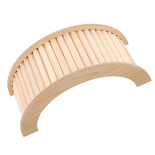 WOONEKY Kleine Holzbrücke Für Kleintiere Kletterspielzeug Für Hamster Meerschweinchen Chinchillas Robuste Langlebige Brücke Für Tierkäfige Zum Training Und Spielen Glatte Oberfläche WOONEKY Kleine Holzbrücke Für Kleintiere Kletterspielzeug Für Hamster Meerschweinchen Chinchillas Robuste Langlebige Brücke Für Tierkäfige Zum Training Und Spielen Glatte Oberfläche von WOONEKY