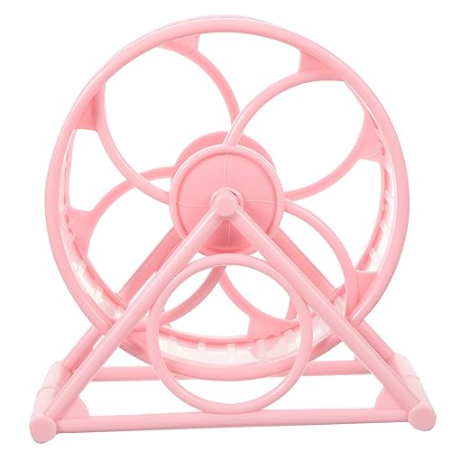 WOONEKY Chinchilla-Radständer leises Hamster-Laufspielzeug großes Hamsterspielzeug rosa Hamsterrad Haustier-Übungsspielzeug WOONEKY Chinchilla-Radständer leises Hamster-Laufspielzeug großes Hamsterspielzeug rosa Hamsterrad Haustier-Übungsspielzeug von WOONEKY