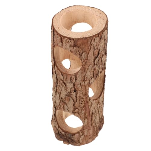 WOONEKY Hamster Tunnel Holz Kauspielzeug Kleintier Versteck Käfig Zubehör für Meerschweinchen Kaninchen Ratten Nagetier Fitnessspielzeug Robust und Vielseitig für Gesunde Bewegung WOONEKY Hamster Tunnel Holz Kauspielzeug Kleintier Versteck Käfig Zubehör für Meerschweinchen Kaninchen Ratten Nagetier Fitnessspielzeug Robust und Vielseitig für Gesunde Bewegung von WOONEKY
