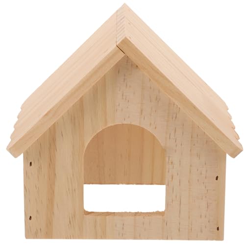 WOONEKY Hamster Versteck aus Holz Robust und Nagersicher Ruhiges Häuschen für Hamster Meerschweinchen Zwerghamster und Andere Kleintiere Gemütliches Schlafhaus mit Glatter Oberfläche als WOONEKY Hamster Versteck aus Holz Robust und Nagersicher Ruhiges Häuschen für Hamster Meerschweinchen Zwerghamster und Andere Kleintiere Gemütliches Schlafhaus mit Glatter Oberfläche als von WOONEKY
