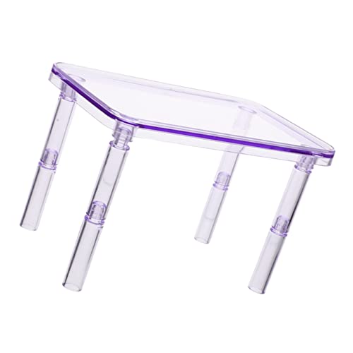WOONEKY Hamster Plattform Spielzeug für Käfig Chinchilla Hängematte Multifunktionale Hamsterspielplatz aus Naturholz und Geschmacksneutral für Hamster und Kleine Haustiere von WOONEKY