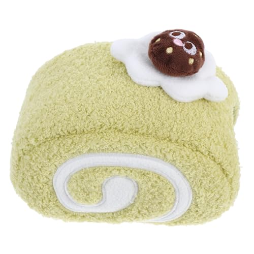 WOONEKY Hamster Winterbett Nest für Kleintiere Abnehmbares Schlafversteck Süßem Roll Design Warmes Zuhause für Hamster und Kleine Kaninchen Einfach zu Reinigen und Pflegen von WOONEKY