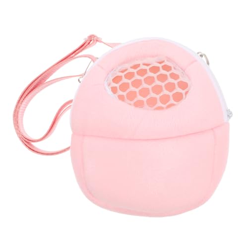 WOONEKY Hamster-umhängetasche Chinchilla - Tragbarer Hamsterbeutel Kaninchen Beutel Hamster -trägertasche Hasenträger Für Kaninchen Hasen-reiseträger Frettchen-Reisetasche Rosa Samt WOONEKY Hamster-umhängetasche Chinchilla - Tragbarer Hamsterbeutel Kaninchen Beutel Hamster -trägertasche Hasenträger Für Kaninchen Hasen-reiseträger Frettchen-Reisetasche Rosa Samt von WOONEKY