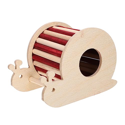 WOONEKY Haustier Käfig Decor Holz Chinchilla Hideout Klettern Leiter Bequem Für Hamster WOONEKY Haustier Käfig Decor Holz Chinchilla Hideout Klettern Leiter Bequem Für Hamster von WOONEKY