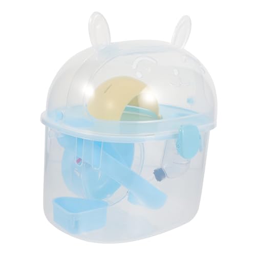 WOONEKY Reise-Hamster-transportkäfig Kunststoff Haustier-transportbox Für Mäuse Rennmäuse Meerschweinchen Kompakt Und Leicht Zu Tragen WOONEKY Reise-Hamster-transportkäfig Kunststoff Haustier-transportbox Für Mäuse Rennmäuse Meerschweinchen Kompakt Und Leicht Zu Tragen von WOONEKY