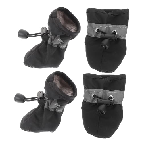 WOONEKY Hundeschuhe 4er-Set Nicht-Haustier-Schuhe Reflektierende Riemen Für Mittelgroße Bis Große Pfoten WOONEKY Hundeschuhe 4er-Set Nicht-Haustier-Schuhe Reflektierende Riemen Für Mittelgroße Bis Große Pfoten von WOONEKY