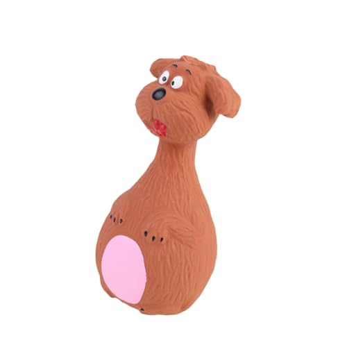 WOONEKY Hunde-backenzahnspielzeug Quietsch-hundespielzeug Weiches Latex Kauspielzeug Haustier-beißspielzeug Sound-Spielzeug-Set Cartoon-Design WOONEKY Hunde-backenzahnspielzeug Quietsch-hundespielzeug Weiches Latex Kauspielzeug Haustier-beißspielzeug Sound-Spielzeug-Set Cartoon-Design von WOONEKY