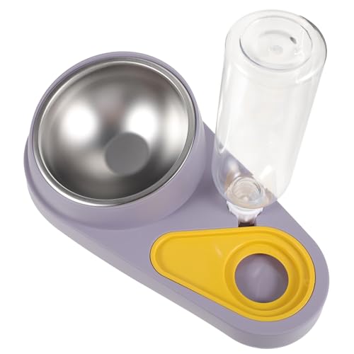 WOONEKY Sicherer Futter- Und Wasserspender Für Haustiere Automatischer Futternapf Für Hunde Ohne Sockel Grau WOONEKY Sicherer Futter- Und Wasserspender Für Haustiere Automatischer Futternapf Für Hunde Ohne Sockel Grau von WOONEKY