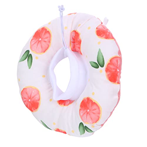WOONEKY Katzenhalsband Donut Haustier Kreis Weiche Baumwolle Bequem von WOONEKY