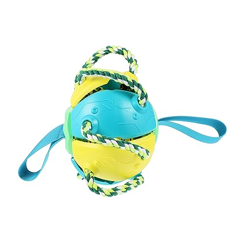 WOONEKY Hundefußballspielzeug Apportierspielzeug Für Haustiere Im Freien Tragbare Wurfspielzeug Für Hunde Molarenentlastungsspielzeug Geruchslos WOONEKY Hundefußballspielzeug Apportierspielzeug Für Haustiere Im Freien Tragbare Wurfspielzeug Für Hunde Molarenentlastungsspielzeug Geruchslos von WOONEKY