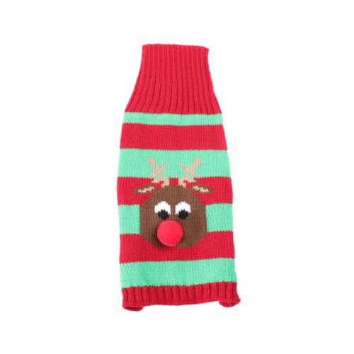 WOONEKY Partykleidung für Haustiere Hund Weihnachtspyjama Winterkleidung für Katzen Weihnachts hundekostüm Weihnachten hundekostüm Kleider Pullover Party-Hundetuch Haustier-Partykostüm VIP von WOONEKY