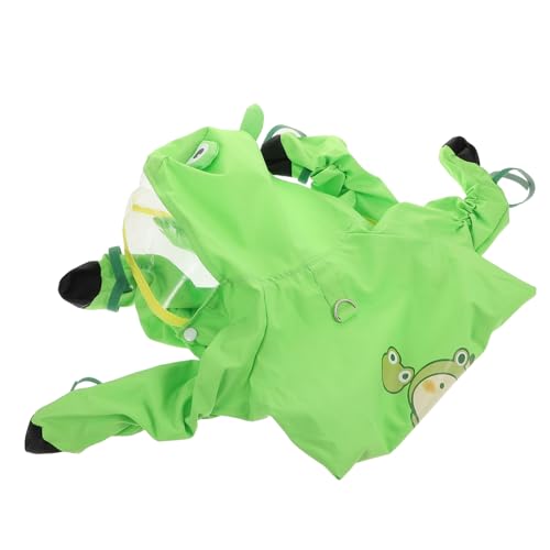 WOONEKY Haustier Regenmantel für Kleine und Mittelgroße Hunde und Winddicht mit Verstellbaren Trägern Bequem und Atmungsaktiv Stilvolles Design für Modebewusste Haustiere WOONEKY Haustier Regenmantel für Kleine und Mittelgroße Hunde und Winddicht mit Verstellbaren Trägern Bequem und Atmungsaktiv Stilvolles Design für Modebewusste Haustiere von WOONEKY