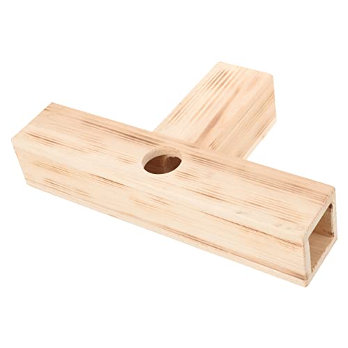 WOONEKY Holz Tunnel Labyrinth Haustier Versteck für Hamster Chinchillas Igel Home Entertainment WOONEKY Holz Tunnel Labyrinth Haustier Versteck für Hamster Chinchillas Igel Home Entertainment von WOONEKY