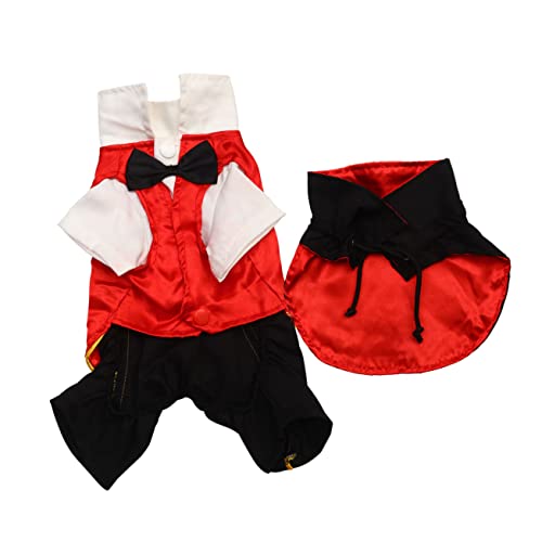 WOONEKY Hundeoutfit Halloween-Outfits für Hunde Blutsauger-Kostüm für Haustiere Hundekleidung Haustierkostüm Haustier Funky Kleidung Haustierbedarf WOONEKY Hundeoutfit Halloween-Outfits für Hunde Blutsauger-Kostüm für Haustiere Hundekleidung Haustierkostüm Haustier Funky Kleidung Haustierbedarf von WOONEKY