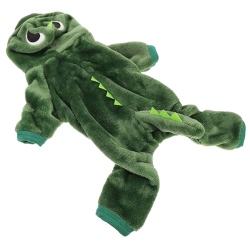 WOONEKY Haustierkleidung hundemantel Dog Raincoat Hunde Pulli hundepullover hundepulli Hunde-Dino-Kostüm Hunde-Cosplay-Kostüm entzückender Cartoon-Hoodie Foto-Requisite Korallenvlies Green WOONEKY Haustierkleidung hundemantel Dog Raincoat Hunde Pulli hundepullover hundepulli Hunde-Dino-Kostüm Hunde-Cosplay-Kostüm entzückender Cartoon-Hoodie Foto-Requisite Korallenvlies Green von WOONEKY