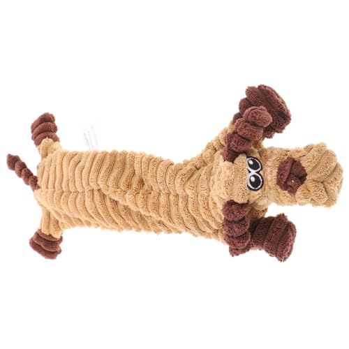 WOONEKY Quietschspielzeug für Hunde aus Plüsch Cartoon-Tierform Molar-Kauspielzeug für Welpen Spielzeug für Hunde Quietschspielzeug für Hunde WOONEKY Quietschspielzeug für Hunde aus Plüsch Cartoon-Tierform Molar-Kauspielzeug für Welpen Spielzeug für Hunde Quietschspielzeug für Hunde von WOONEKY
