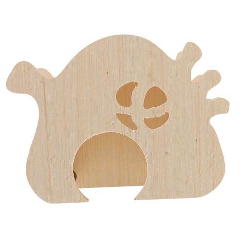WOONEKY Holz Hamsterversteck mit Kletterleiter Niedliches Schlafhaus für Nager Sicher und Bequem für Hamster und Meerschweinchen Fördert Spiel und Entspannung WOONEKY Holz Hamsterversteck mit Kletterleiter Niedliches Schlafhaus für Nager Sicher und Bequem für Hamster und Meerschweinchen Fördert Spiel und Entspannung von WOONEKY