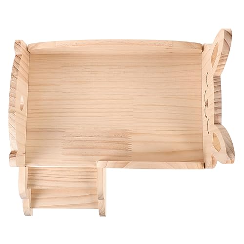 WOONEKY Holz Plattformbett für Meerschweinchen und Hamster mit Treppe Waschbar und Langlebig für Kleintiere Wie Hamster und Eichhörnchen WOONEKY Holz Plattformbett für Meerschweinchen und Hamster mit Treppe Waschbar und Langlebig für Kleintiere Wie Hamster und Eichhörnchen von WOONEKY