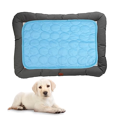 WOONEKY Haustiermatte Katze Hund Matratze Pad Haustier Kühlmatte Dunkel 40x30 WOONEKY Haustiermatte Katze Hund Matratze Pad Haustier Kühlmatte Dunkel 40x30 von WOONEKY