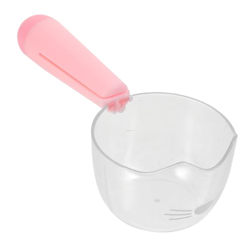 WOONEKY Hund Futter Löffel Futterclip mit Transparent Leicht für Hunde und Katzen Praktischer Löffel für Nassfutter Füttern und Aufbewahren von WOONEKY