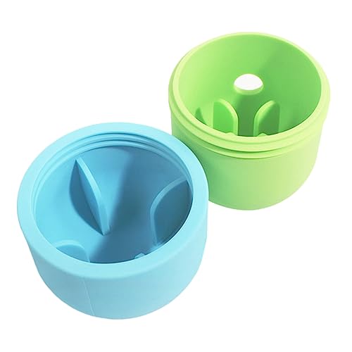WOONEKY Interaktiver Leckerli-Spender Hundespielzeug Schnüffelball auslaufsicheres Design für die Spielzeit des Haustiers WOONEKY Interaktiver Leckerli-Spender Hundespielzeug Schnüffelball auslaufsicheres Design für die Spielzeit des Haustiers von WOONEKY