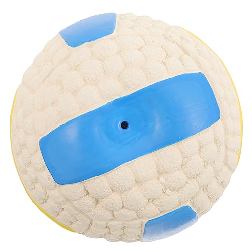 WOONEKY Hundeball Kauspielzeug für Kleine Hunde Welpen Interaktiver Sicherer Volleyball Hundespielzeugball Langlebig Zahnfreundlich für Indoor und Outdoor Spielspaß WOONEKY Hundeball Kauspielzeug für Kleine Hunde Welpen Interaktiver Sicherer Volleyball Hundespielzeugball Langlebig Zahnfreundlich für Indoor und Outdoor Spielspaß von WOONEKY