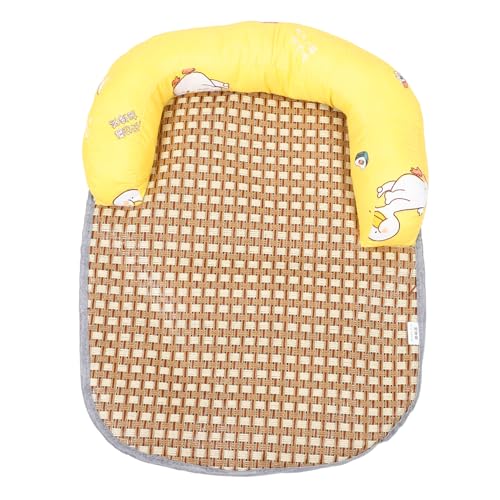 WOONEKY Hundehütte-Rattanmatte Haustierkühlmatte für Katzen Schlafmatten Hundenestbett katzenbett Katzen schlafplatz Bettmatte Sommerhaustierbett Kühlbett für Hunde PP Baumwolle WOONEKY Hundehütte-Rattanmatte Haustierkühlmatte für Katzen Schlafmatten Hundenestbett katzenbett Katzen schlafplatz Bettmatte Sommerhaustierbett Kühlbett für Hunde PP Baumwolle von WOONEKY