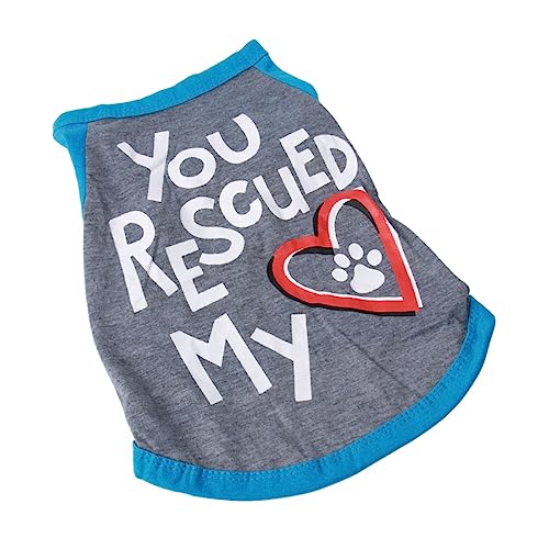 WOONEKY Hundekostü Hundeshirt Kleidung Coole Haustierkleidung Welpenbekleidung von WOONEKY