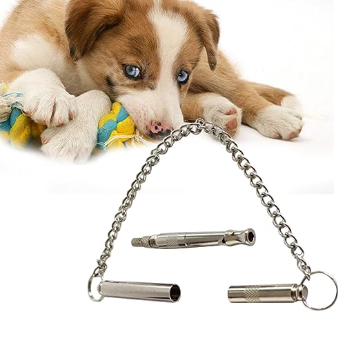 WOONEKY Hundepfeife aus Solidem Kupfer für Effektives Hundetraining für Schnelle Erziehung für Kleine und Große Hunde Lanyard für Bequemen Transport WOONEKY Hundepfeife aus Solidem Kupfer für Effektives Hundetraining für Schnelle Erziehung für Kleine und Große Hunde Lanyard für Bequemen Transport von WOONEKY