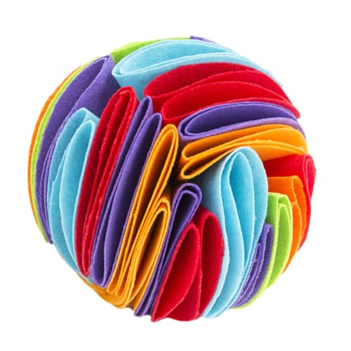 WOONEKY Schnüffeltrainingsbälle für Hunde lustiges und spannendes Hundespielzeug Leckfutterspielzeug Bunte Bälle WOONEKY Schnüffeltrainingsbälle für Hunde lustiges und spannendes Hundespielzeug Leckfutterspielzeug Bunte Bälle von WOONEKY