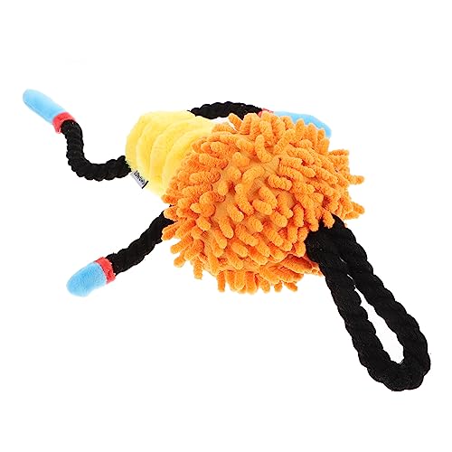 WOONEKY Hundespielzeug Für Welpen Quietschendes Kriegsseil Plüschspielzeug Sicher Für Hunde WOONEKY Hundespielzeug Für Welpen Quietschendes Kriegsseil Plüschspielzeug Sicher Für Hunde von WOONEKY