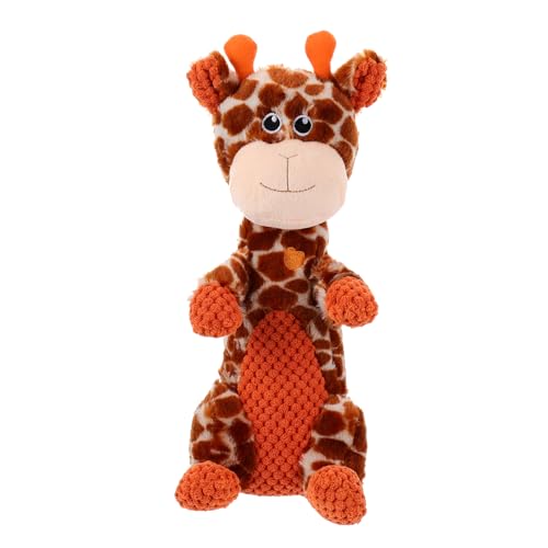 WOONEKY Einzigartiges Design Hundespielzeug Plüsch Zahnen Spielzeug Haustier Molar Chew Giraffe Form Für Welpen WOONEKY Einzigartiges Design Hundespielzeug Plüsch Zahnen Spielzeug Haustier Molar Chew Giraffe Form Für Welpen von WOONEKY