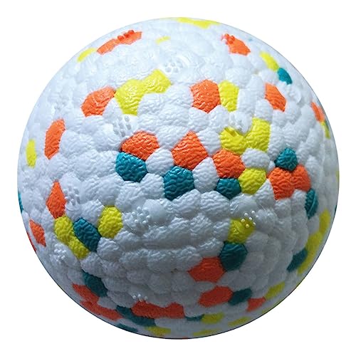 WOONEKY Kauball Spielzeug zum Zahnen großer Hundespielzeug Langeweilelinderung Apportierball für Welpen Heimtierbedarf WOONEKY Kauball Spielzeug zum Zahnen großer Hundespielzeug Langeweilelinderung Apportierball für Welpen Heimtierbedarf von WOONEKY
