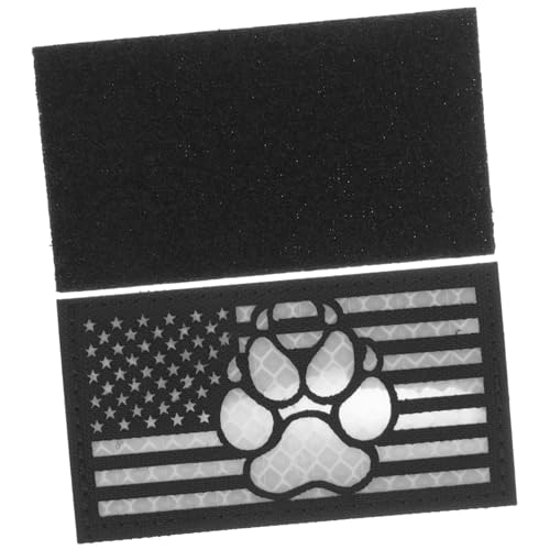 WOONEKY Hundetraining Patch für Brustgeschirr Stickerei Nylon Aufnäher für Hundeweste Strapazierfähiger und Vielseitiger Hundezubehör für Große und Mittelgroße von WOONEKY