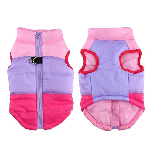 WOONEKY Hundeweste für Herbst und Winter Weiche Warm Pet Coat für Hunde Rosy und Atmungsaktive Hundebekleidung für und Sport von WOONEKY