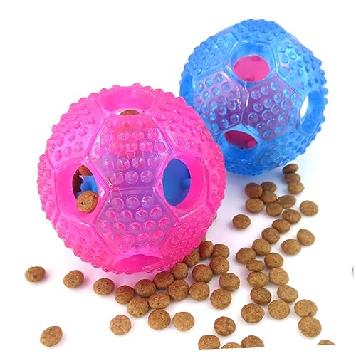 WOONEKY Interaktives Futterspender Hundespielzeug Kauball Aus Robustem Für Hunde Zum Und Zähneputzen Pink Ideal Für Aktive Haustiere WOONEKY Interaktives Futterspender Hundespielzeug Kauball Aus Robustem Für Hunde Zum Und Zähneputzen Pink Ideal Für Aktive Haustiere von WOONEKY