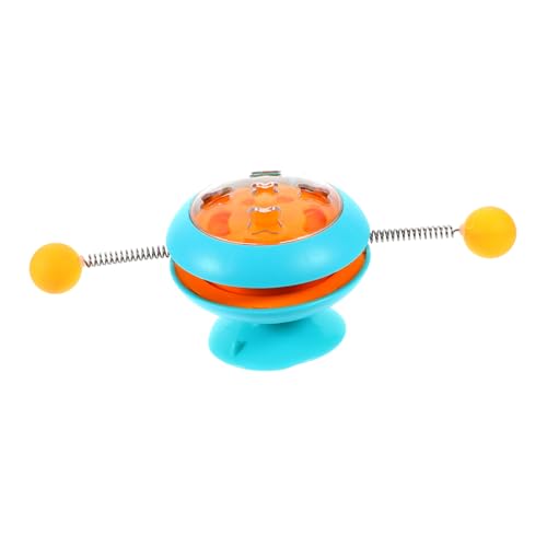 WOONEKY Interaktives Katzenspielzeug mit Drehbarem Wackelball Langlebiges Catnip für Katzen und Kätzchen Multifunktionales Turntable für Drinnen und Draußen Lustiges für Katzenliebhaber von WOONEKY