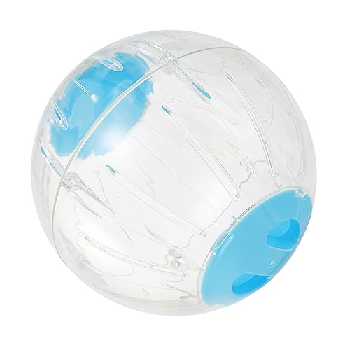 WOONEKY 18 5 cm Blauer Hamster-Laufball Heimtierbedarf Trainingsspielzeug für Hamster Rennmäuse Ratten und Igel WOONEKY 18 5 cm Blauer Hamster-Laufball Heimtierbedarf Trainingsspielzeug für Hamster Rennmäuse Ratten und Igel von WOONEKY