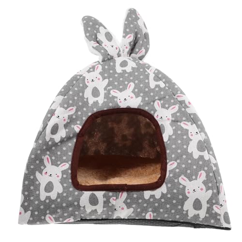 WOONEKY Kaninchenbett Höhle Kaninchenversteck Hamsterbett Chinchillahaus für Haustiere WOONEKY Kaninchenbett Höhle Kaninchenversteck Hamsterbett Chinchillahaus für Haustiere von WOONEKY