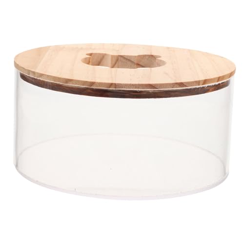 WOONEKY Toilette Für Haustiere – Badebox Für Meerschweinchen Hamsterbadezimmer Mit Deckel Versteck Und Stabiler Konstruktion Aus Acryl Und Holz WOONEKY Toilette Für Haustiere – Badebox Für Meerschweinchen Hamsterbadezimmer Mit Deckel Versteck Und Stabiler Konstruktion Aus Acryl Und Holz von WOONEKY