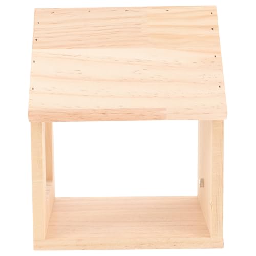 WOONEKY Papageien-Nistkasten natürliches Vogelhaus aus Holz Vogelzuchtkasten für Nymphensittiche Sittiche Gartendekoration Nistkasten WOONEKY Papageien-Nistkasten natürliches Vogelhaus aus Holz Vogelzuchtkasten für Nymphensittiche Sittiche Gartendekoration Nistkasten von WOONEKY