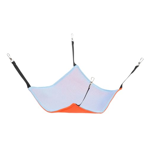 WOONEKY Katzenhängematten-Nestbetten hängende Makramee-Katzenhängematte atmungsaktives Netz-Katzenbett Katzenhängehängematte Katzenhängematten Orange Blau doppelseitig WOONEKY Katzenhängematten-Nestbetten hängende Makramee-Katzenhängematte atmungsaktives Netz-Katzenbett Katzenhängehängematte Katzenhängematten Orange Blau doppelseitig von WOONEKY