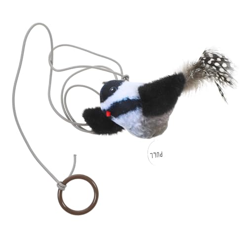 WOONEKY Interaktives Katzenspielzeug in Vogelform Für Katzen Zum Aufhängen Für Kätzchen Im Innenbereich Kratzbaum WOONEKY Interaktives Katzenspielzeug in Vogelform Für Katzen Zum Aufhängen Für Kätzchen Im Innenbereich Kratzbaum von WOONEKY